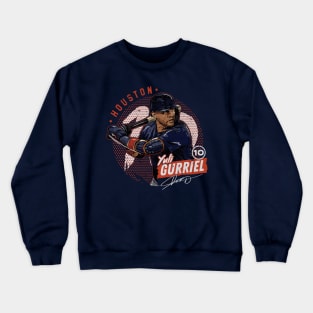 Yuli Gurriel Houston Dots Crewneck Sweatshirt